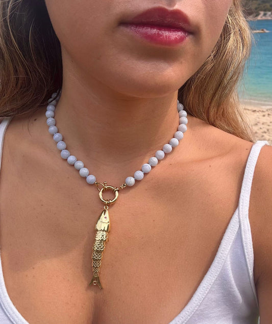 Fish Charm Necklace
